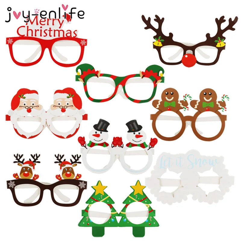 9pcs 2024 Christmas Glasses - Get All Glasses