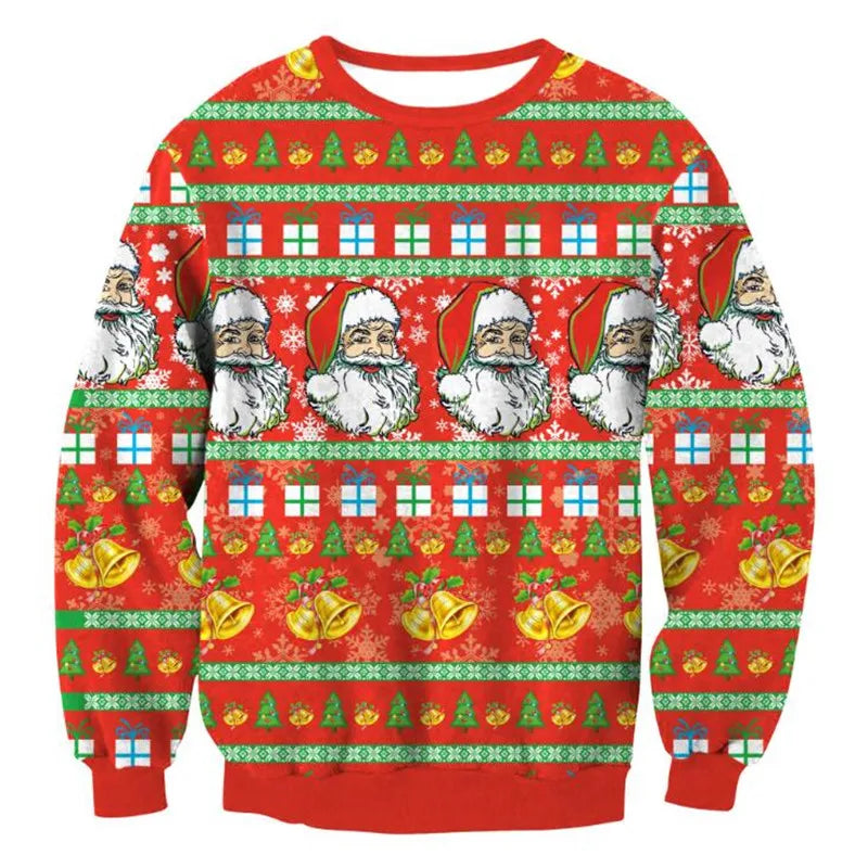 New Unisex 2024 Ugly Christmas Sweater