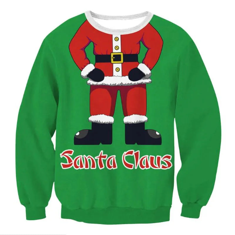 New Unisex 2024 Ugly Christmas Sweater