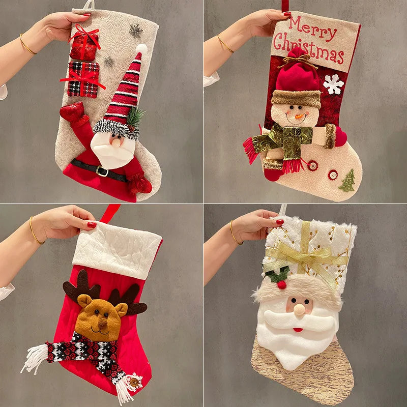 2024 New Year Christmas Large Stockings