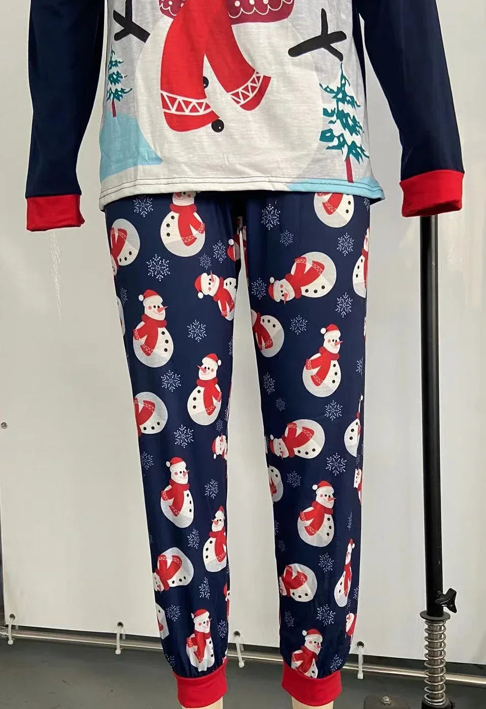 2024 Merry Christmas Snowman Pajamas - 2 piece