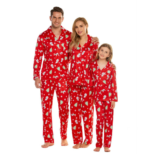 New 2024 Family Christmas Matching Pajamas - 2 Piece