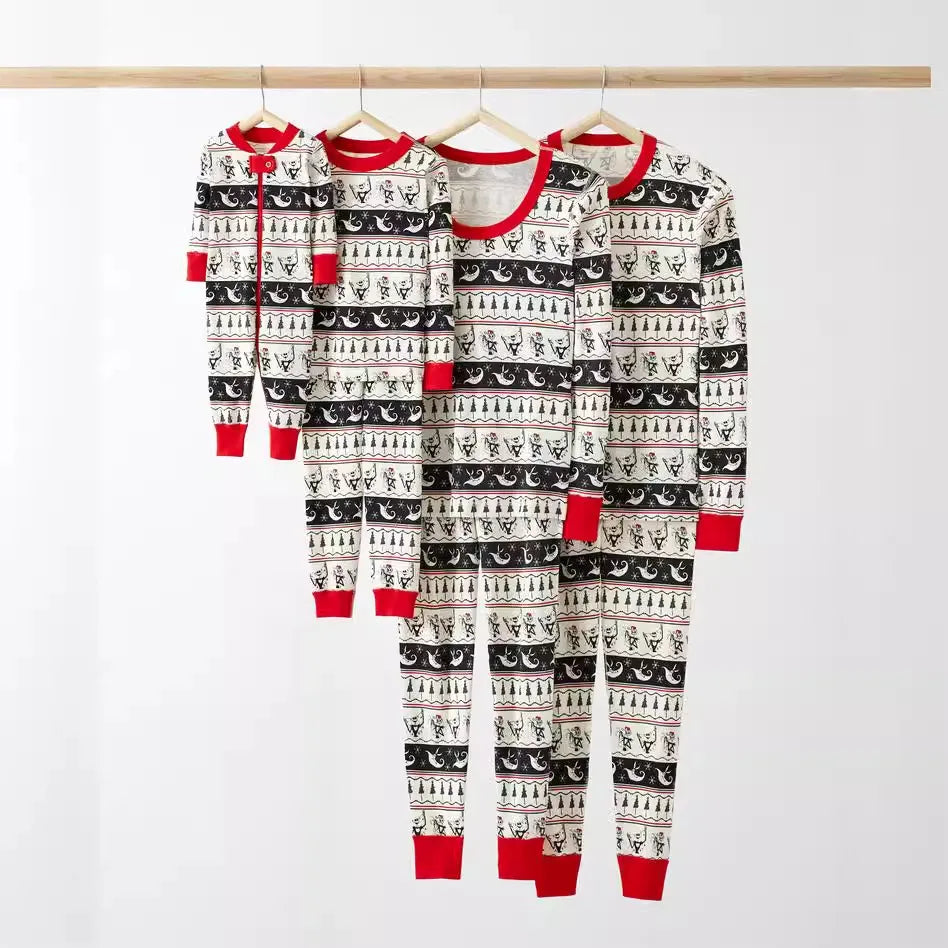 2024 Christmas Matching Jumpsuit Pajamas