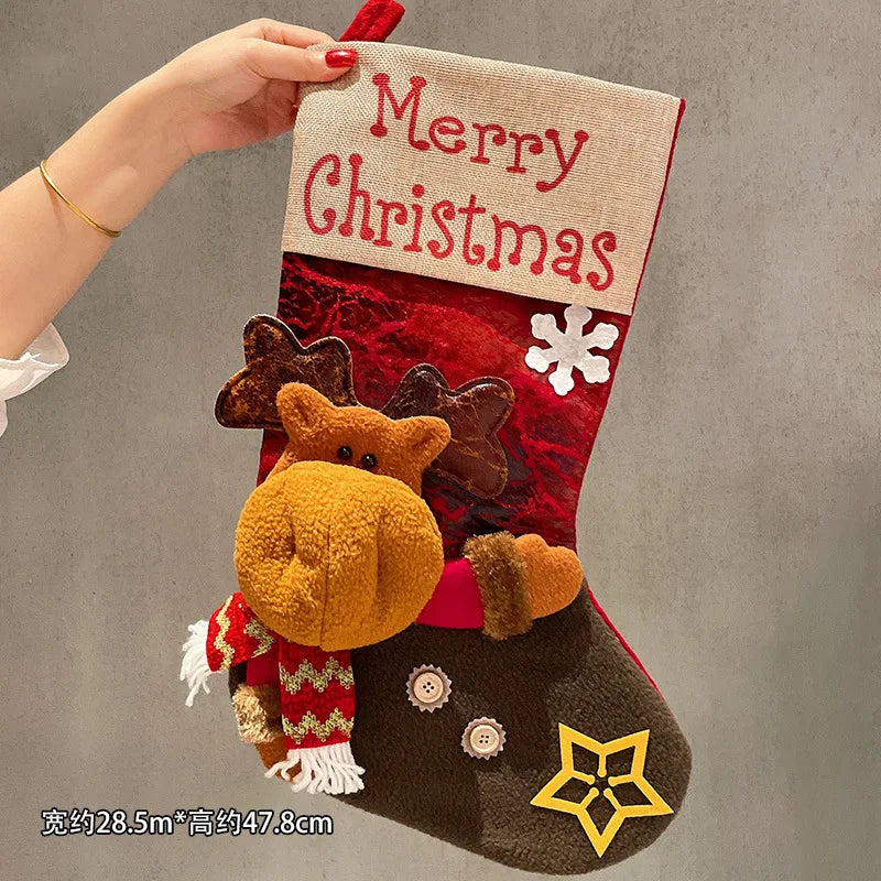 2024 New Year Christmas Large Stockings