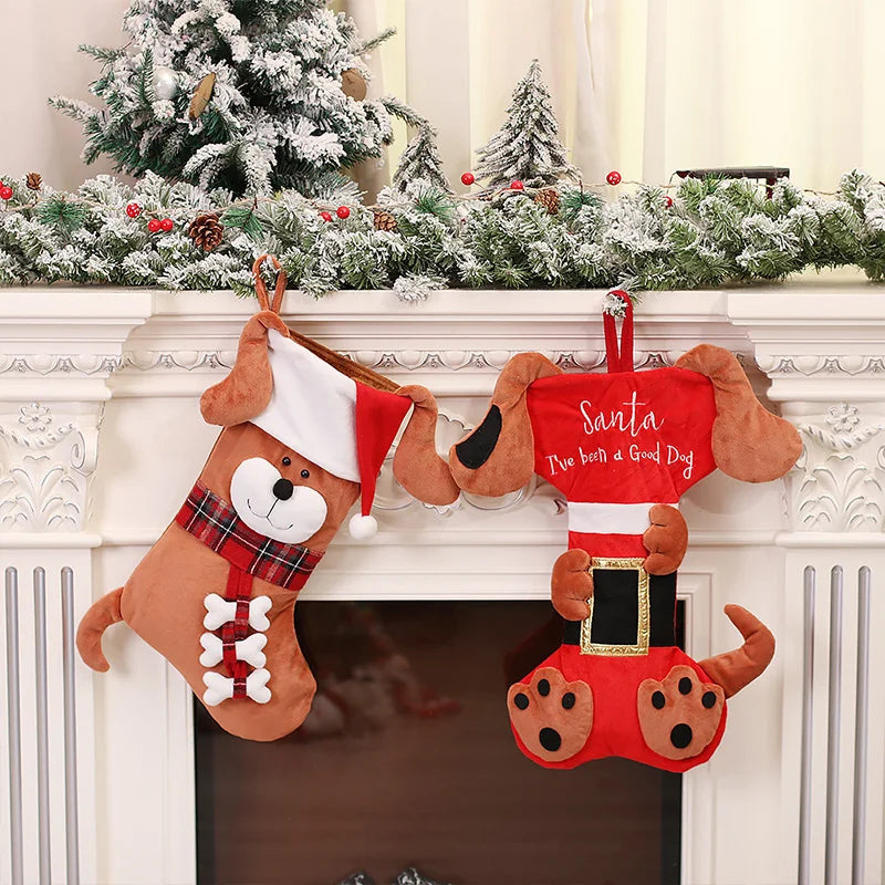 2024 Pet Christmas Ornaments Stocking