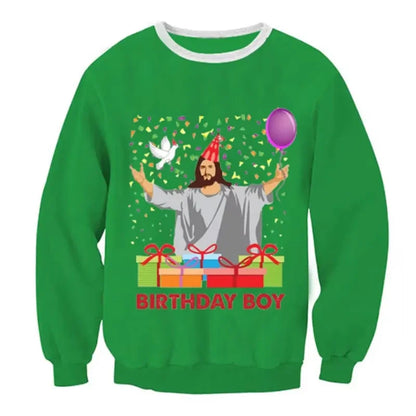 New Unisex 2024 Ugly Christmas Sweater