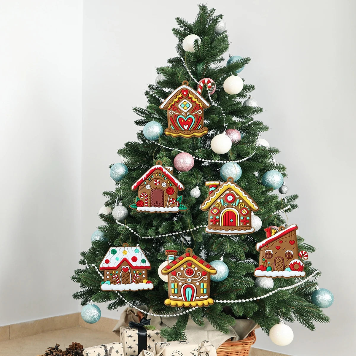 Christmas Gingerbread Small House Pendant Ornaments