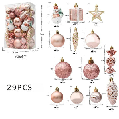 20/29/36/40pcs Christmas Ornaments