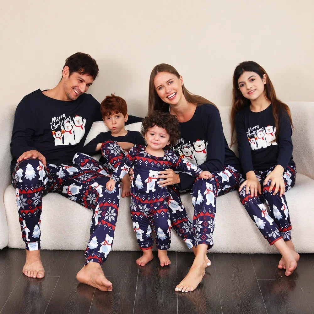 New 2024 Bear Christmas Matching Outfits - 2 Piece