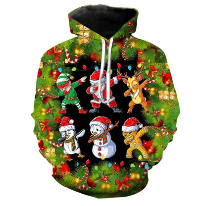 Christmas New 3D Print Unisex Ugly Sweater