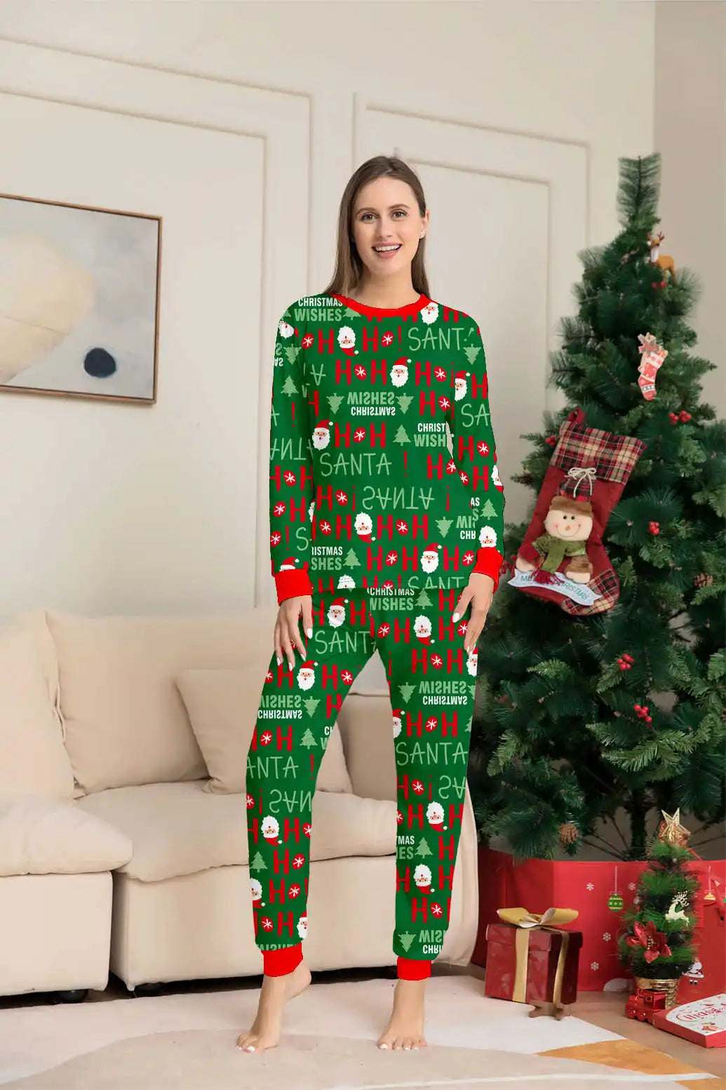 2024 Matching "Christmas Wishes" Pajamas - 2 Piece