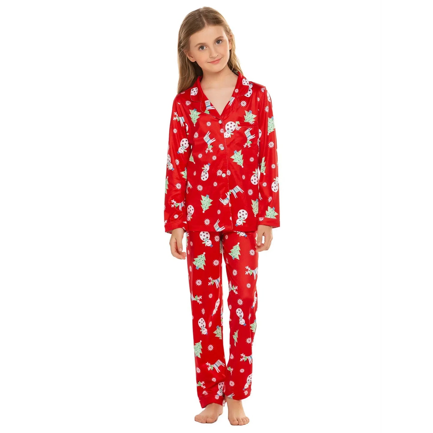 New 2024 Family Christmas Matching Pajamas - 2 Piece