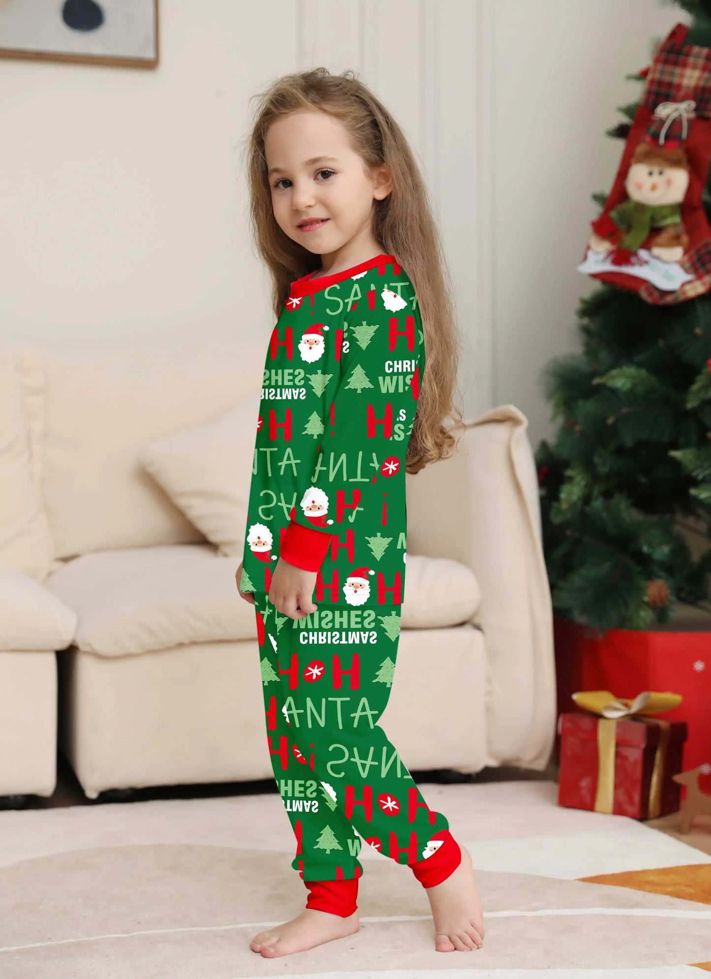 2024 Matching "Christmas Wishes" Pajamas - 2 Piece