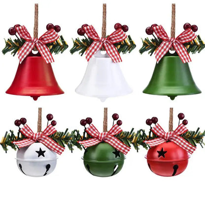 Christmas Bell Metal Jingle Bells Tree Hanging Pendant Ornament