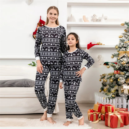 2024 Christmas Elk Family Matching Pajamas - 2 Piece